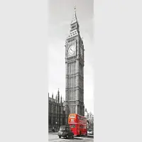 Vliesov� fototapeta na zed' Big Ben a autobus | 202 x 90 cm | FTNV 2911