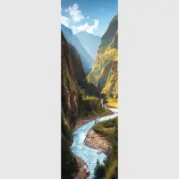 Vliesov� fototapeta na zed' Horsk� �dol� | 202 x 90 cm | FTNV 2943