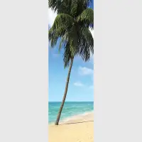 Vliesov� fototapeta na zed' Palma na pl�i | 202 x 90 cm | FTNV 2948