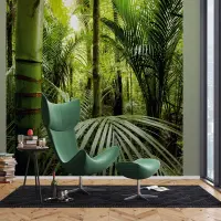 Vliesov� fototapeta na zed' Tropick� zele� | 375 x 270 cm | FTNXXL 0465