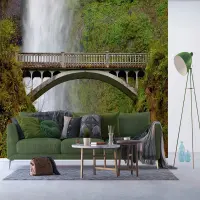 Vliesov� fototapeta na zed' Most p�es Multonomah Falls | 375 x 270 cm | FTNXXL 0476
