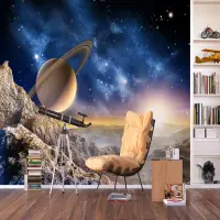 Vliesov� fototapeta na zed' Velkolep� Saturn | 375 x 270 cm | FTNXXL 1126