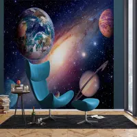 Vliesov� fototapeta na zed' Vesm�rn� motiv | 375 x 270 cm | FTNXXL 2485
