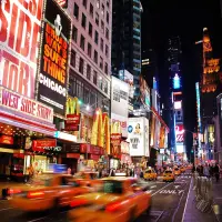 Vliesov� fototapeta na zed' No�n� Times Square | 360 x 254 cm | FTS 1308
