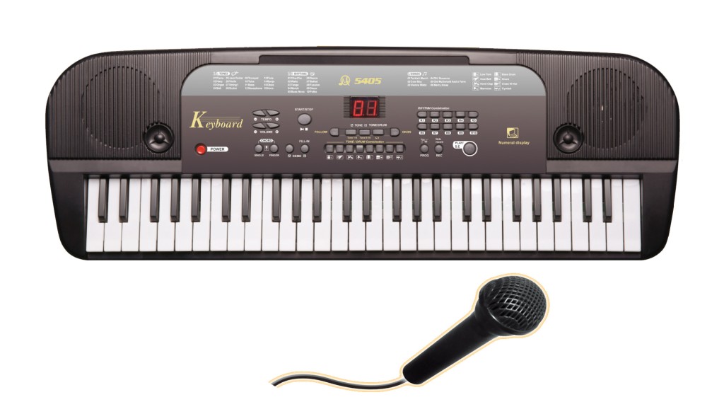 Kl�vesy elektronick� 54 kl�ves LED
