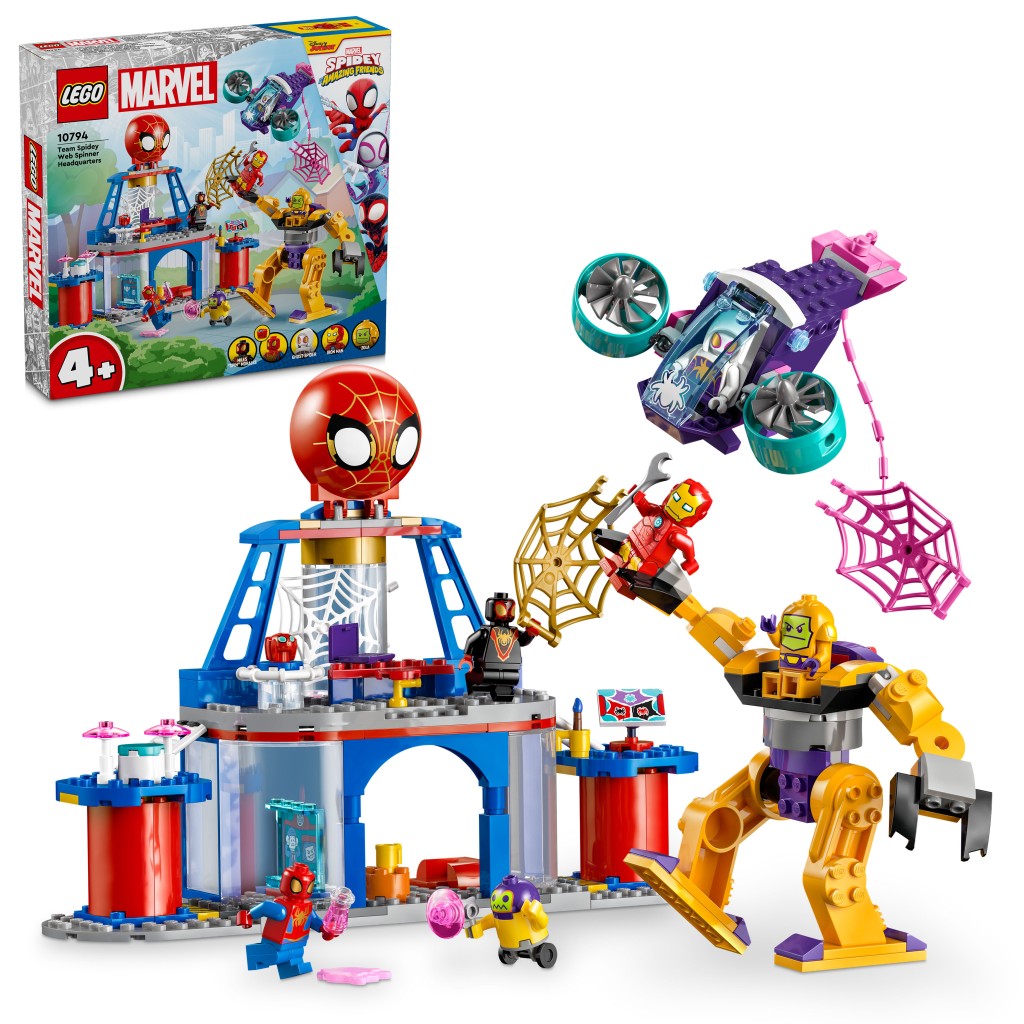 LEGO� Marvel 10794 Pavou�� z�kladna Spideyho t�mu
