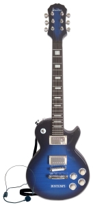 Rockov� kytara elektronick� Gibson s head setem
