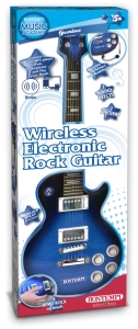 Rockov� kytara elektronick� Gibson s head setem