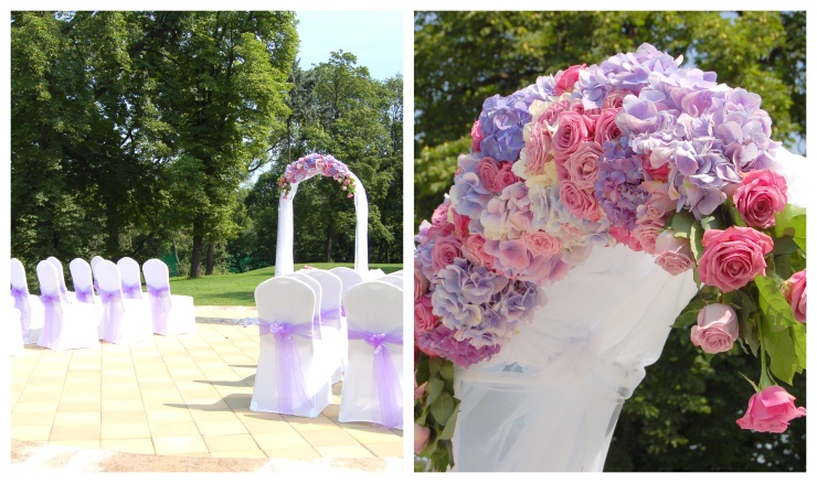 svatebn� ob�ad chateau st.havel